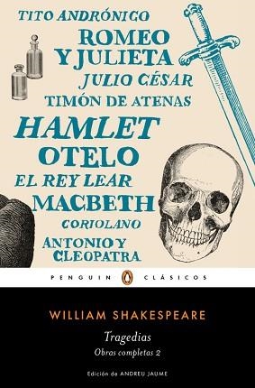 TRAGEDIAS (OBRA COMPLETA SHAKESPEARE 2) | 9788491051350 | SHAKESPEARE,WILLIAM | Llibreria Aqualata | Comprar llibres en català i castellà online | Comprar llibres Igualada