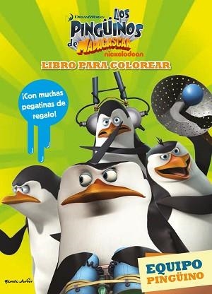 PINGÜINOS DE MADAGASCAR. LIBRO PARA COLOREAR | 9788408149811 | Llibreria Aqualata | Comprar llibres en català i castellà online | Comprar llibres Igualada