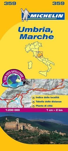 MAPA UMBRIA, MARCHE LOCAL ITALIA 359 (1:200 000) | 9782067126688 | VARIOS AUTORES | Llibreria Aqualata | Comprar llibres en català i castellà online | Comprar llibres Igualada