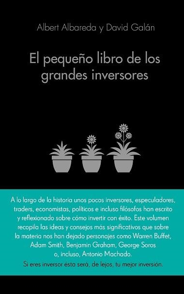 PEQUEÑO LIBRO DE LOS GRANDES INVERSORES, EL | 9788416253517 | ALBERT ALBAREDA/DAVID GALÁN | Llibreria Aqualata | Comprar llibres en català i castellà online | Comprar llibres Igualada