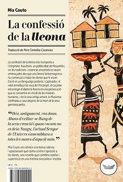 CONFESSIÓ DE LA LLEONA, LA | 9788494440922 | COUTO, MIA | Llibreria Aqualata | Comprar llibres en català i castellà online | Comprar llibres Igualada