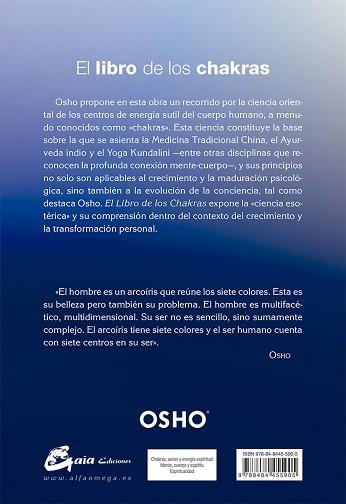 LIBRO DE LOS CHAKRAS, EL | 9788484455905 | OSHO | Llibreria Aqualata | Comprar llibres en català i castellà online | Comprar llibres Igualada