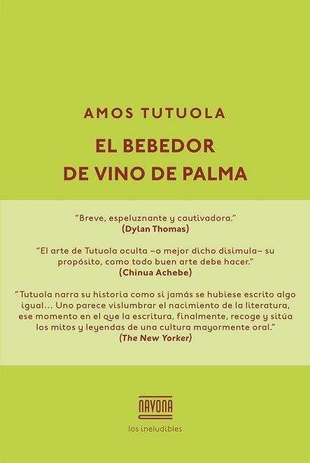 BEBEDOR DE VINO DE PALMA | 9788416259434 | TUTUOLA, AMOS | Llibreria Aqualata | Comprar llibres en català i castellà online | Comprar llibres Igualada