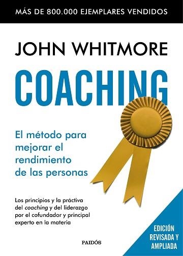 COACHING | 9788449331978 | WHITMORE, JOHN | Llibreria Aqualata | Comprar llibres en català i castellà online | Comprar llibres Igualada