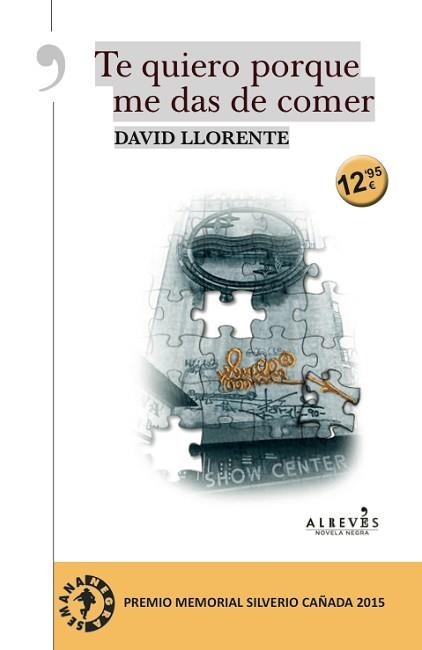 TE QUIERO PORQUE ME DAS DE COMER | 9788416328239 | LLORENTE OLLER, DAVID | Llibreria Aqualata | Comprar llibres en català i castellà online | Comprar llibres Igualada