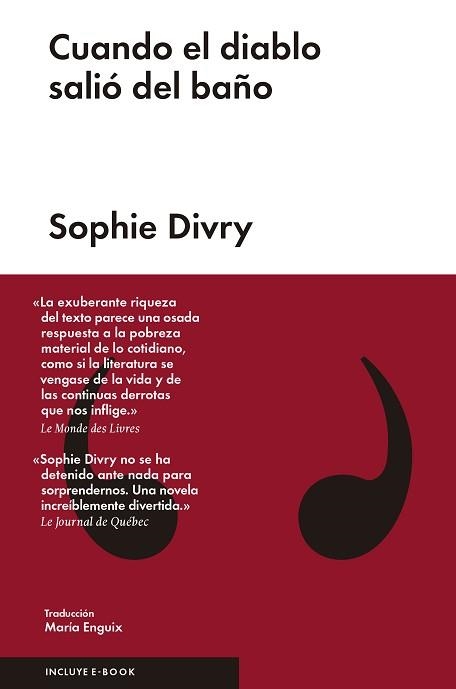 CUANDO EL DIABLO SALIÓ DEL BAÑO | 9788416420643 | DIVRY, SOPHIE | Llibreria Aqualata | Comprar llibres en català i castellà online | Comprar llibres Igualada