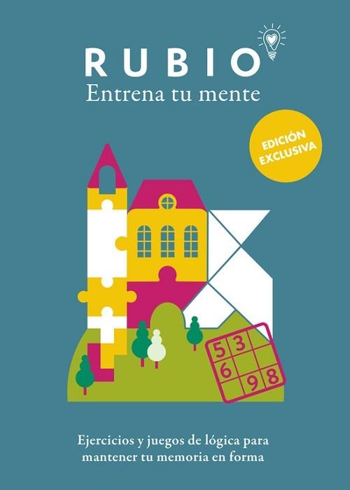 ENTRENA TU MENTE. EJERCICIOS Y JUEGOS DE LÓGICA PARA MANTENER TU MEMORIA EN FORM | 9788403515024 | CUADERNOS RUBIO | Llibreria Aqualata | Comprar llibres en català i castellà online | Comprar llibres Igualada