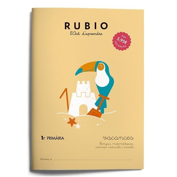 VACANCES RUBIO - 1R. DE PRIMÀRIA | 9788415971924 | Llibreria Aqualata | Comprar llibres en català i castellà online | Comprar llibres Igualada