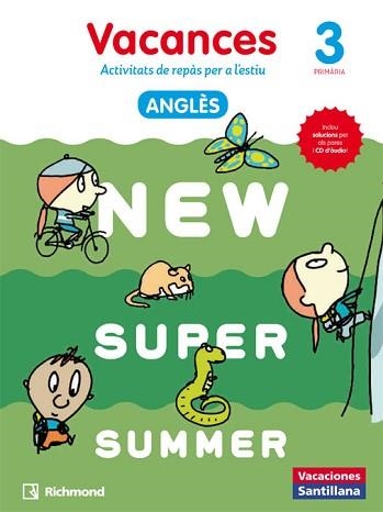 NEW SUPER SUMMER STUDENT'S BOOK 3 + AUDIO  | 9788466823050 | VARIOS AUTORES | Llibreria Aqualata | Comprar llibres en català i castellà online | Comprar llibres Igualada