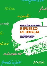 REFUERZO DE LENGUA 1. | 9788466759366 | GARZÓN HERNÁNDEZ, Mª DEL MAR/GANGA PEREA, Mª DOLORES/COBO CASTEJÓN, MIRIAM | Llibreria Aqualata | Comprar llibres en català i castellà online | Comprar llibres Igualada