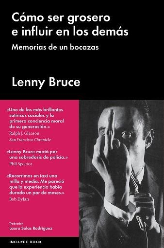 CÓMO SER GROSERO E INFLUIR EN LOS DEMÁS | 9788415996927 | BRUCE, LENNY | Llibreria Aqualata | Comprar llibres en català i castellà online | Comprar llibres Igualada