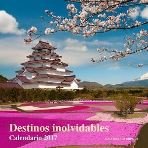 2017 CALENDARIO DESTINOS INOLVIDABLES  | 9788448022631 | AA. VV. | Llibreria Aqualata | Comprar llibres en català i castellà online | Comprar llibres Igualada