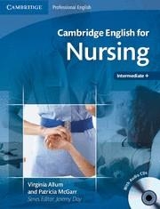 CAMBRIDGE ENGLISH FOR NURSING INTERMEDIATE PLUS STUDENT'S BOOK WITH AUDIO CDS (2 | 9780521715409 | ALLUM, VIRGINIA / MCGARR, PATRICIA / DAY, JEREMY | Llibreria Aqualata | Comprar llibres en català i castellà online | Comprar llibres Igualada