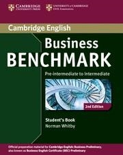 BUSINESS BENCHMARK PRE-INTERMEDIATE TO INTERMEDIATE BUSINESS PRELIMINARY STUDENT | 9781107693999 | WHITBY, NORMAN | Llibreria Aqualata | Comprar llibres en català i castellà online | Comprar llibres Igualada