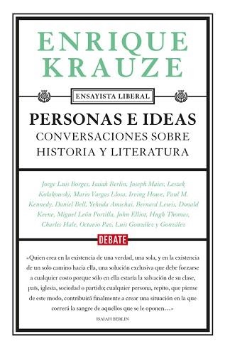 PERSONAS E IDEAS | 9788499926605 | KRAUZE, ENRIQUE | Llibreria Aqualata | Comprar llibres en català i castellà online | Comprar llibres Igualada