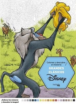 GRANDES CLASICOS DISNEY.COLOREA Y DESCUBRE EL MISTERIO | 9788416857098 | HACHETTE HEROES | Llibreria Aqualata | Comprar llibres en català i castellà online | Comprar llibres Igualada