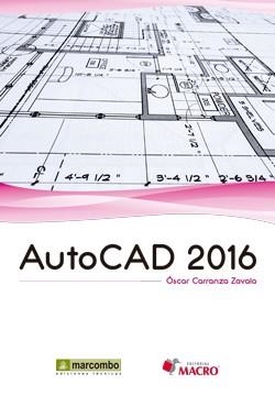 AUTOCAD 2016 | 9788426723116 | CARRANZA ZAVALA, ÓSCAR | Llibreria Aqualata | Comprar llibres en català i castellà online | Comprar llibres Igualada