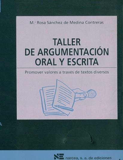 TALLER DE ARGUMENTACION ORAL Y ESCRITA | 9788427711815 | SANCHEZ DE MEDINA CONTRERAS | Llibreria Aqualata | Comprar llibres en català i castellà online | Comprar llibres Igualada