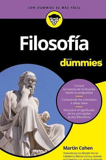 FILOSOFÍA PARA DUMMIES | 9788432903274 | COHEN, MARTIN  | Llibreria Aqualata | Comprar llibres en català i castellà online | Comprar llibres Igualada