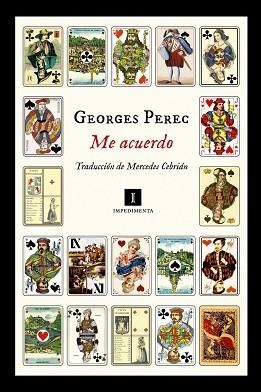 ME ACUERDO | 9788416542741 | PEREC, GEORGES | Llibreria Aqualata | Comprar llibres en català i castellà online | Comprar llibres Igualada