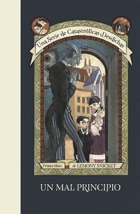 UNA SERIE DE CATASTRÓFICAS DESDICHAS 1. UNA MAL PRINCIPIO | 9788490437261 | SNICKET, LEMONY / HELQUIST, BRETT | Llibreria Aqualata | Comprar llibres en català i castellà online | Comprar llibres Igualada