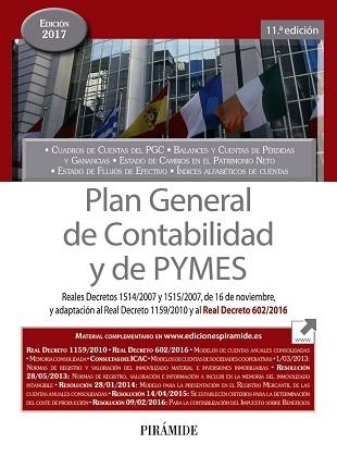 PLAN GENERAL DE CONTABILIDAD Y DE PYMES | 9788436837360 | EDICIONES PIRÁMIDE | Llibreria Aqualata | Comprar llibres en català i castellà online | Comprar llibres Igualada