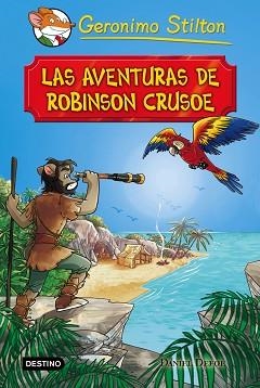 GERONIMO STILTON. LAS AVENTURAS DE ROBINSON CRUSOE | 9788408169154 | GERONIMO STILTON | Llibreria Aqualata | Comprar llibres en català i castellà online | Comprar llibres Igualada