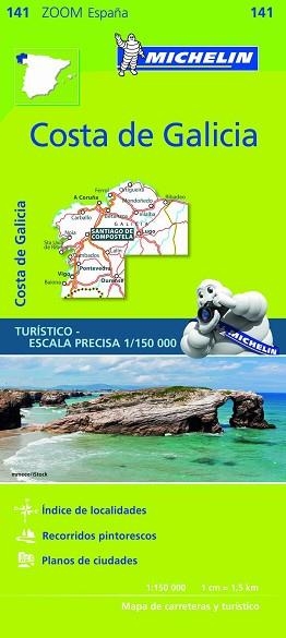 COSTA DE GALICIA (MAPA ZOOM ESPAÑA 141 1/150 000) | 9782067218000 | VARIOS AUTORES | Llibreria Aqualata | Comprar llibres en català i castellà online | Comprar llibres Igualada