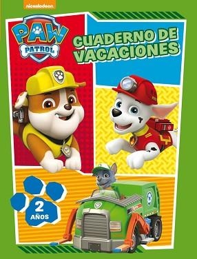 PAW PATROL. CUADERNO DE VACACIONES - 2 AÑOS (CUADERNOS DE VACACIONES DE LA PATRU | 9788437201627 | NICKELODEON | Llibreria Aqualata | Comprar libros en catalán y castellano online | Comprar libros Igualada