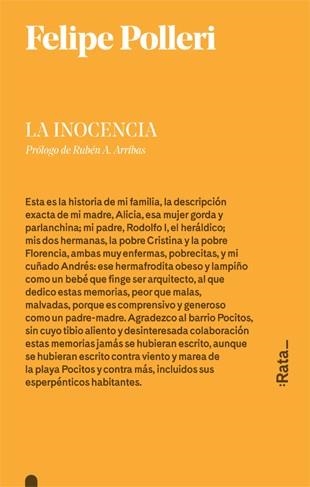 INOCENCIA, LA | 9788416738236 | POLLERI, FELIPE  | Llibreria Aqualata | Comprar llibres en català i castellà online | Comprar llibres Igualada