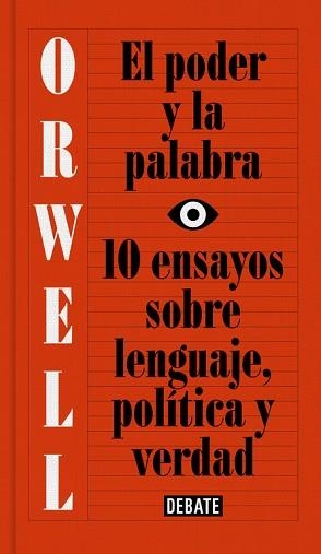 PODER Y LA PALABRA, EL | 9788499927817 | ORWELL, GEORGE | Llibreria Aqualata | Comprar llibres en català i castellà online | Comprar llibres Igualada