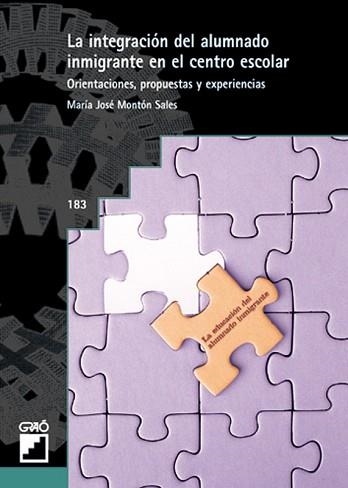 INTEGRACION DEL ALUMNADO INMIGRANTE EN EL CENTRO ESCOLAR | 9788478273010 | MONTON, MARIA JOSE | Llibreria Aqualata | Comprar llibres en català i castellà online | Comprar llibres Igualada