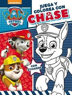 JUEGA Y COLOREA CON CHASE (PAW PATROL - PATRULLA CANINA. ACTIVIDADES) | 9788437201665 | NICKELODEON | Llibreria Aqualata | Comprar libros en catalán y castellano online | Comprar libros Igualada