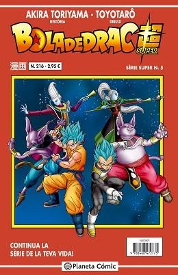 BOLA DE DRAC SÈRIE VERMELLA 216 | 9788416889914 | TORIYAMA, AKIRA | Llibreria Aqualata | Comprar llibres en català i castellà online | Comprar llibres Igualada