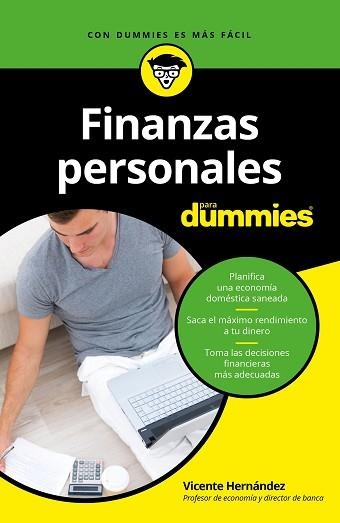 FINANZAS PERSONALES PARA DUMMIES | 9788432903731 | HERNÁNDEZ RECHE, VICENTE | Llibreria Aqualata | Comprar llibres en català i castellà online | Comprar llibres Igualada