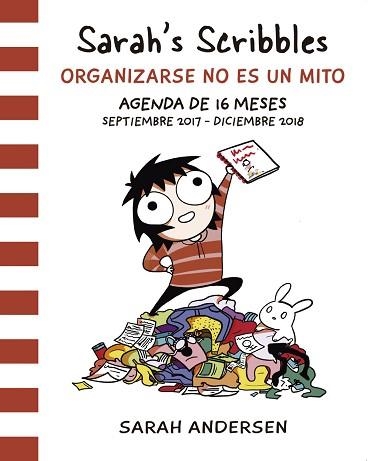 2017-2018 AGENDA SARAH'S SCRIBBLES. ORGNIZARSE NO ES UN MITO | 9788416670376 | ANDERSEN, SARAH | Llibreria Aqualata | Comprar llibres en català i castellà online | Comprar llibres Igualada