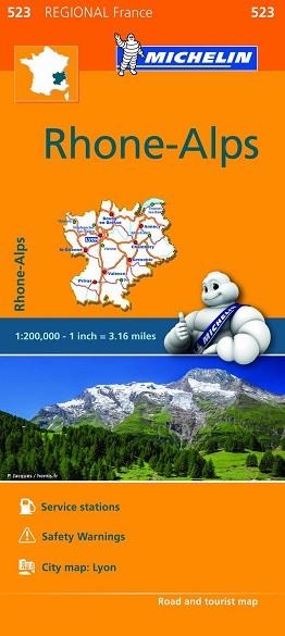 MAPA RHONE-ALPS 523 ESCALA 1.200000 | 9782067209305 | Llibreria Aqualata | Comprar llibres en català i castellà online | Comprar llibres Igualada