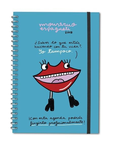 2018 AGENDA ANUAL MONSTRUO ESPAGUETI | 9788494726941 | MONSTRUO ESPAGUETI | Llibreria Aqualata | Comprar libros en catalán y castellano online | Comprar libros Igualada