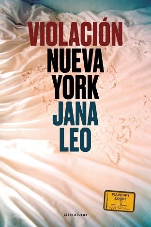 VIOLACION NUEVA YORK | 9788415070917 | LEO, JANA | Llibreria Aqualata | Comprar llibres en català i castellà online | Comprar llibres Igualada