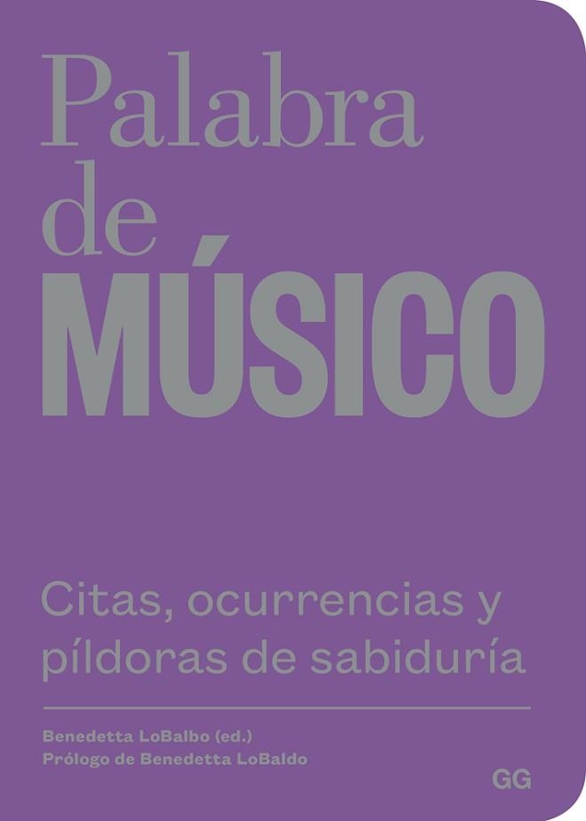 PALABRA DE MÚSICO | 9788425230387 | Llibreria Aqualata | Comprar llibres en català i castellà online | Comprar llibres Igualada