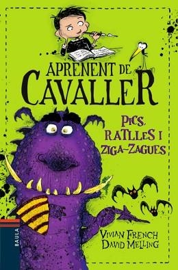 APRENDENT DE CAVALLER 4. PICS, RATLLES I ZIGA-ZAGUES | 9788447934928 | FRENCH, VIVIAN / MELLING, DAVID | Llibreria Aqualata | Comprar llibres en català i castellà online | Comprar llibres Igualada