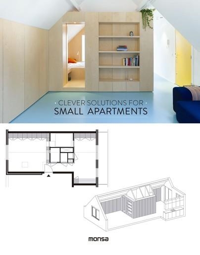 CLEVER SOLUTIONS FOR SMALL APARTMENTS | 9788416500598 | MONSA | Llibreria Aqualata | Comprar llibres en català i castellà online | Comprar llibres Igualada