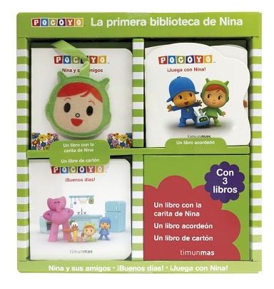 POCOYÓ. LA PRIMERA BIBLIOTECA DE NINA | 9788408175056 | Llibreria Aqualata | Comprar llibres en català i castellà online | Comprar llibres Igualada