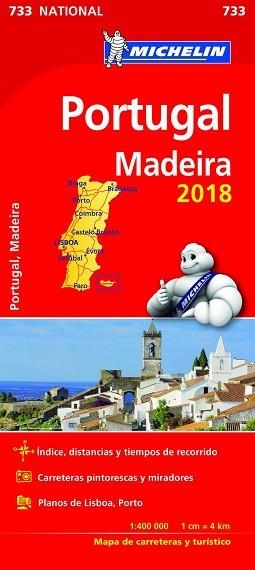 PORTUGAL - MADEIRA MAPA 2018 | 9782067226609 | VARIOS AUTORES | Llibreria Aqualata | Comprar llibres en català i castellà online | Comprar llibres Igualada