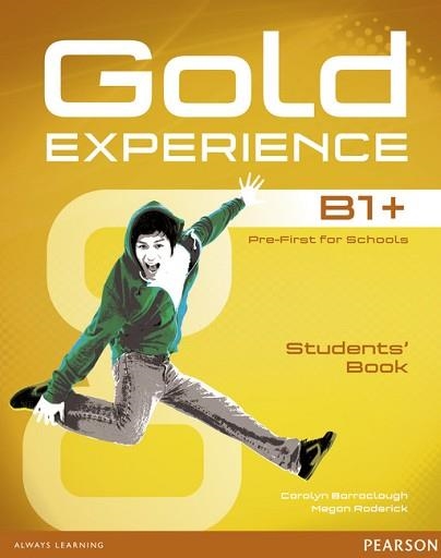 GOLD EXPERIENCE B1+ STUDENTS' BOOK WITH DVD-ROM PACK  | 9781447961949 | Llibreria Aqualata | Comprar llibres en català i castellà online | Comprar llibres Igualada