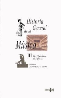 HISTORIA GENERAL DE LA MUSICA VOL. III (FUNDAMENTOS 7) | 9788470900365 | Llibreria Aqualata | Comprar llibres en català i castellà online | Comprar llibres Igualada