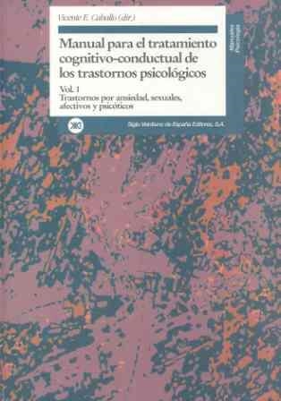 MANUAL PARA EL TRATAMIENTO COGNITIVO-CONDUCTUAL DE LOS VOL.1 | 9788432309434 | CABALLO, VICENTE | Llibreria Aqualata | Comprar llibres en català i castellà online | Comprar llibres Igualada