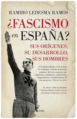 FASCISMO EN ESPAÑA? | 9788417044329 | LEDESMA RAMOS, RAMIRO | Llibreria Aqualata | Comprar llibres en català i castellà online | Comprar llibres Igualada