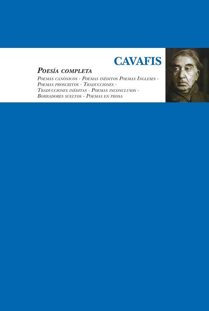 CAVAFIS. POESÍA COMPLETA | 9788416776078 | CAVAFIS, CONSTANTIN | Llibreria Aqualata | Comprar llibres en català i castellà online | Comprar llibres Igualada