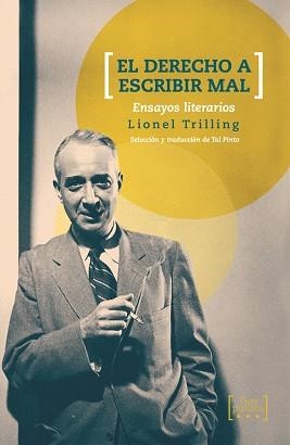 DERECHO A ESCRIBIR MAL, EL | 9788417348052 | TRILLING, LIONEL | Llibreria Aqualata | Comprar llibres en català i castellà online | Comprar llibres Igualada